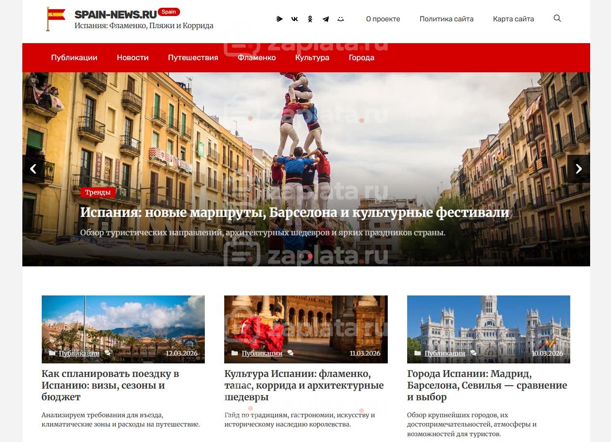 Испания Блог об Испании